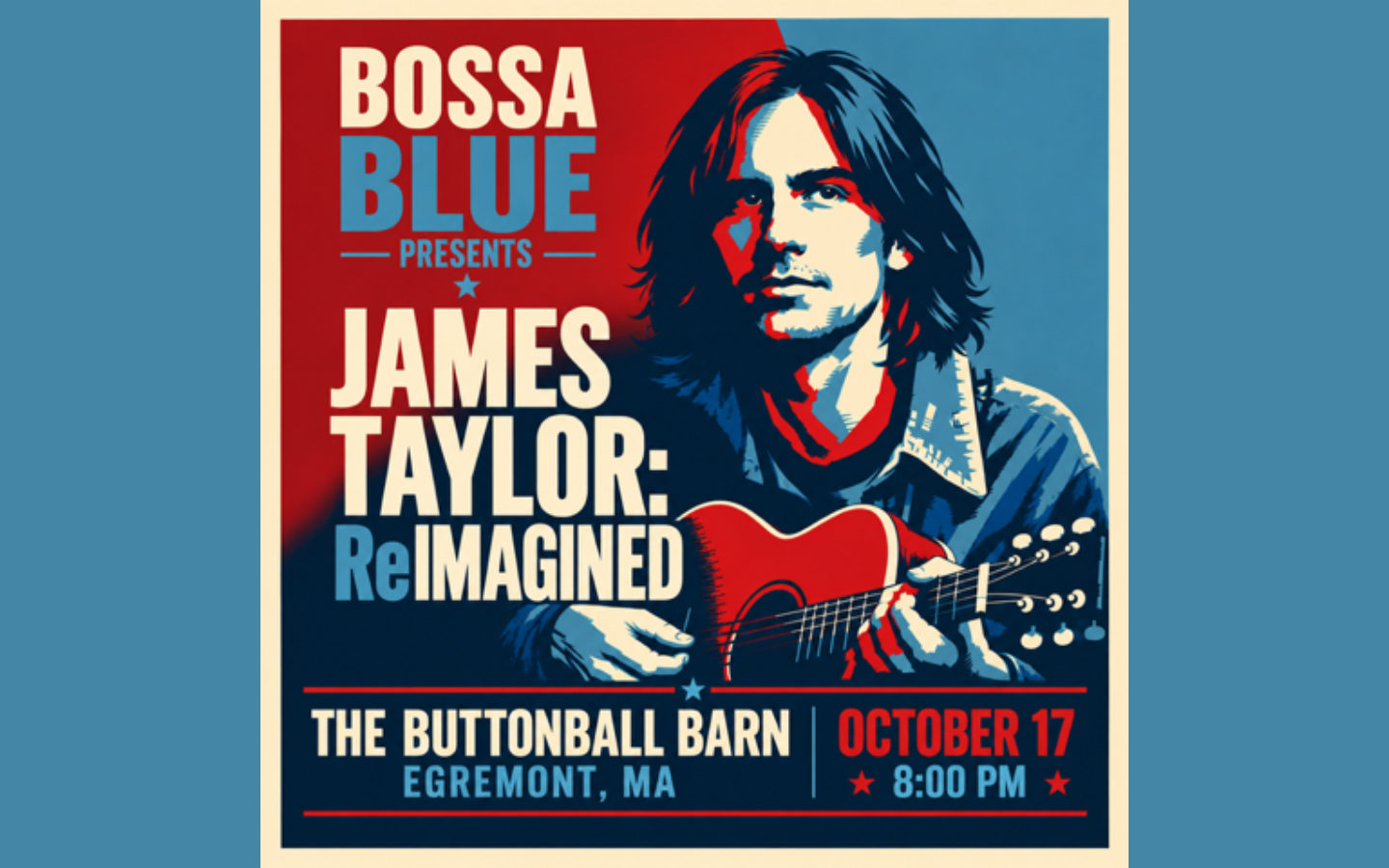 Bossa Blue presents James Taylor ReIMAGINED