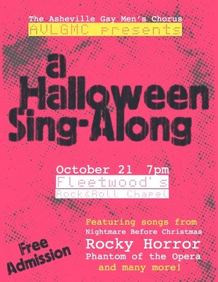 The Asheville Gay Mens Chorus Halloween Sing-A- Long