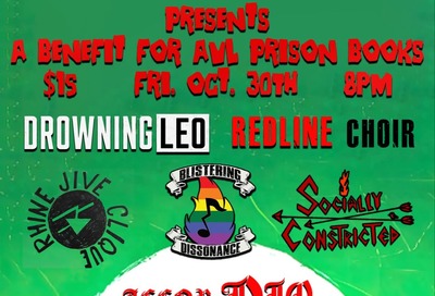 Night of the Living Covers - A Benefit for AVL Prison Books